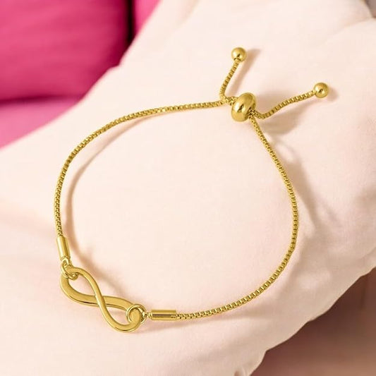 Infinity Wish Bracelet for Women - Gift for Girls & Women | Waterproof & Anti-Tarnish Bracelet